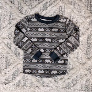 Like New Thermal Boy Long Sleeve Top